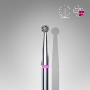 Staleks Diamond Ball 2,5mm (RED=Fijn)