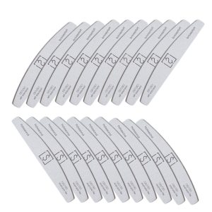 TS vijl halve maan 100/150 grit wasbaar zebra (20 stuks)