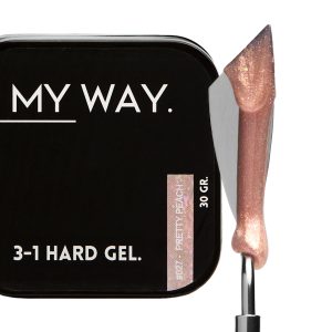 My Way 3 1 Hard Gel #027 Pretty Peach