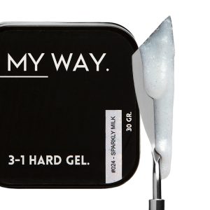 My Way 3 1 Hard Gel #024 Sparkly Milk