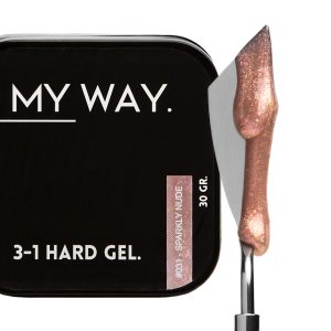 My Way 3 1 Hard Gel #031 Sparkly Nude