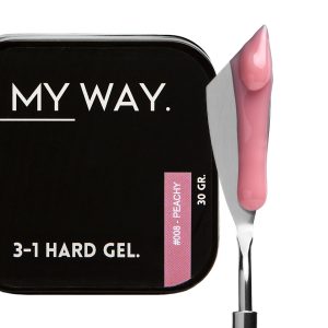 My Way 3 1 Hard Gel #008 Peachy