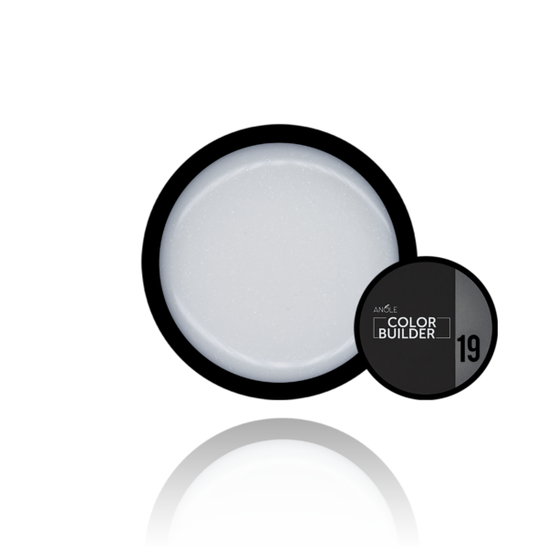 sparkling buildergel #19 silver white