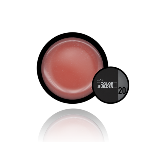 sparkling buildergel #20 coral haze