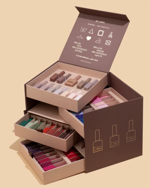 HEYLOVE Box met 66 Gellak Kleuren (op bestelling)