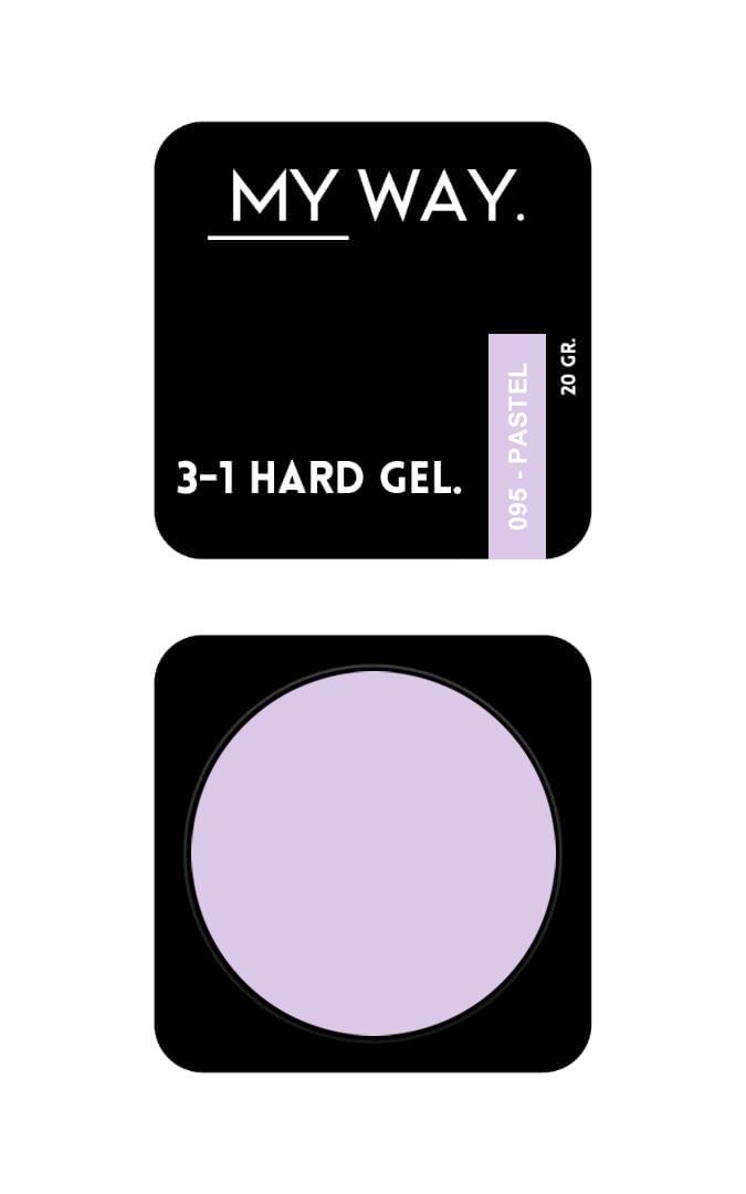 3-1 HARD GEL 095 PASTEL 20ML