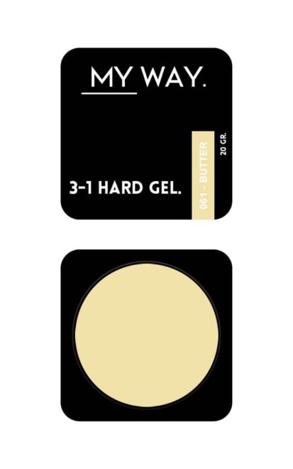 3-1 HARD GEL #061 BUTTER 20 ML