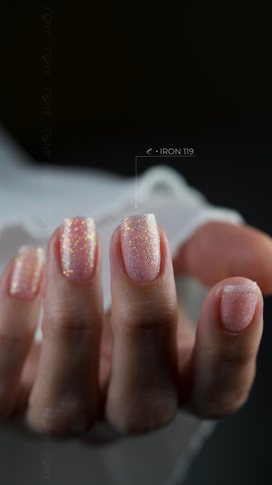 Iron Builder Gel 119 Peach Nectar | ANOLE - Afbeelding 2