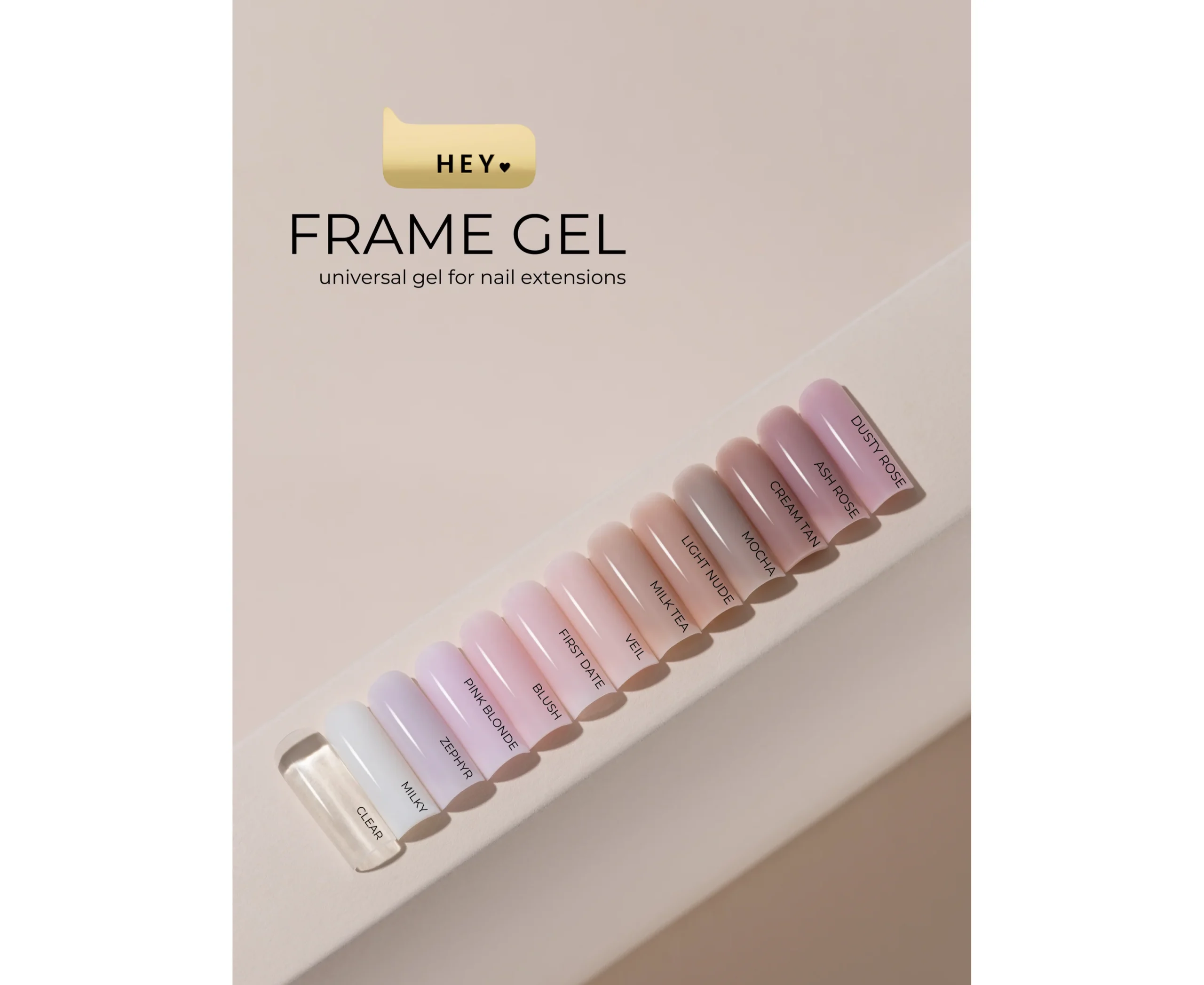 HEYLOVE Frame Gel MILKY, 30ml - Afbeelding 2