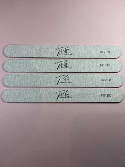 Fine Charming Nails Smalle vijl 100/180 Recht (1 stuk)