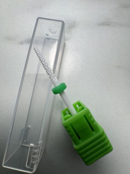 Keramisch bit naald groen (grof)
