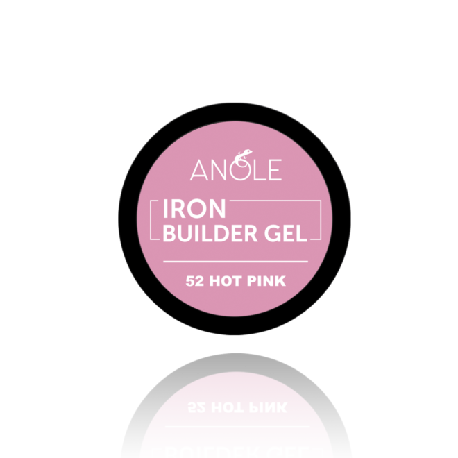 Iron Builder Gel 52 Hot Pink | ANOLE (TPO VRIJ)