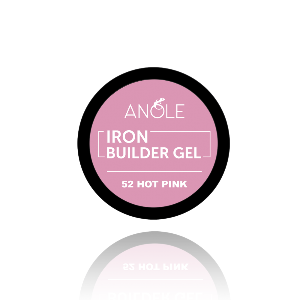Iron Builder Gel 52 Hot Pink | ANOLE (TPO VRIJ)