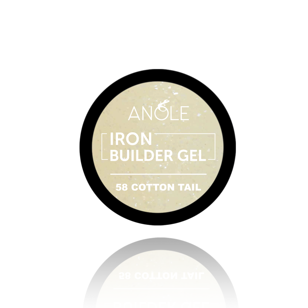 Iron Builder Gel 58 Cotton Tail | ANOLE