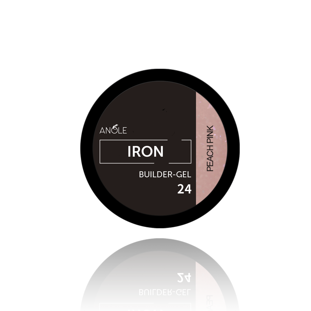 Iron Builder Gel 24 Peach Pink