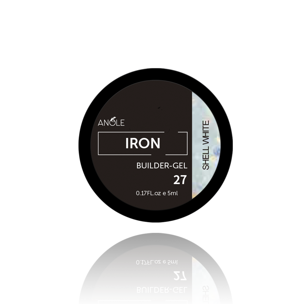 Iron Builder Gel 27 Shell White
