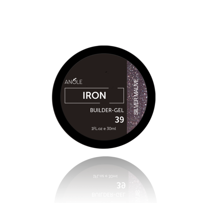 Iron Builder Gel 39 Silver Mauve