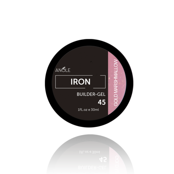 Iron Builder Gel 45 Gold Marshmallow | ANOLE