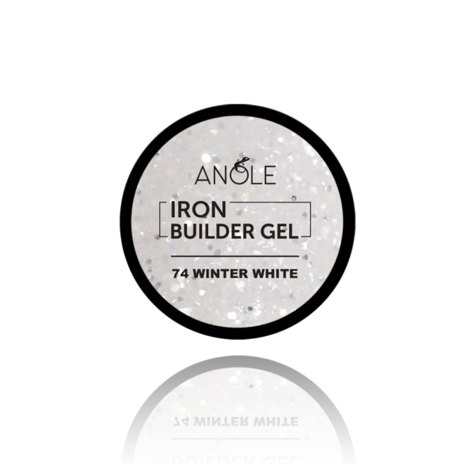 Iron Builder Gel 74 Winter White | ANOLE