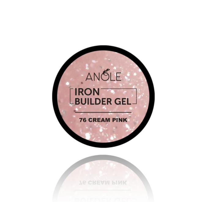 Iron Builder Gel 76 Cream Pink | ANOLE