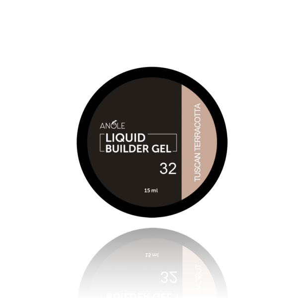 Liquid Buildergel 32 Tuscan Terracotta potje 15ml)