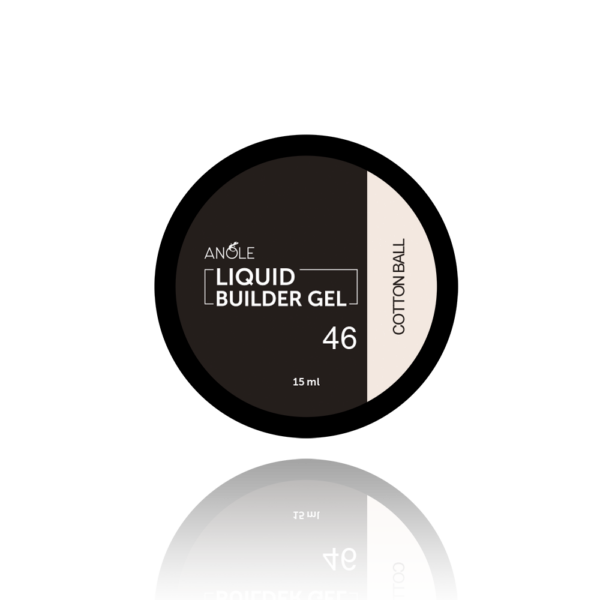 Liquid Buildergel 46 Cotton Ball (potje 15ml)