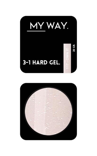 3-1 HARD GEL #117 OWN IT 20 ML