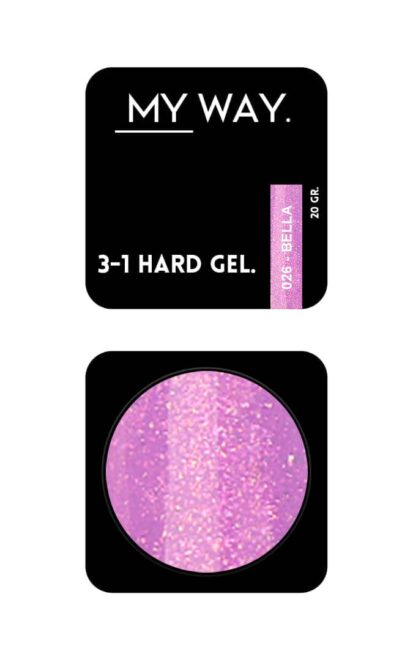 3-1 HARD GEL #026 BELLA 20ML