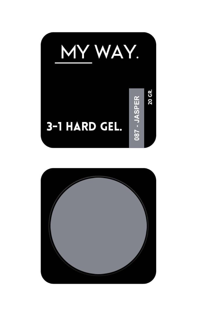 3-1 HARD GEL #087 JASPER 20ML