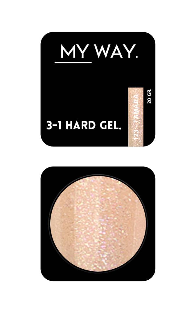 3-1 HARD GEL #123 TAMARA 20 ML