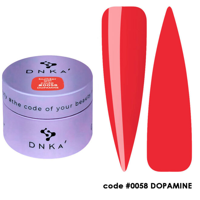 BUILDER GEL DNKa 0058 — Rood 15ml