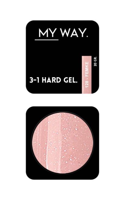 3-1 HARD GEL #128 FEMKE 20 ML