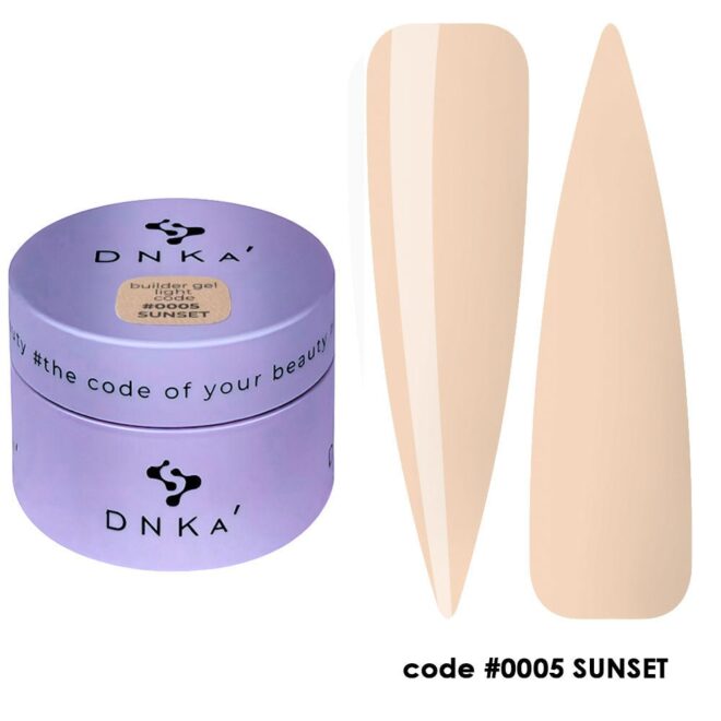 DNKa' Builder Gel Light #0005 Sunset - 30ml