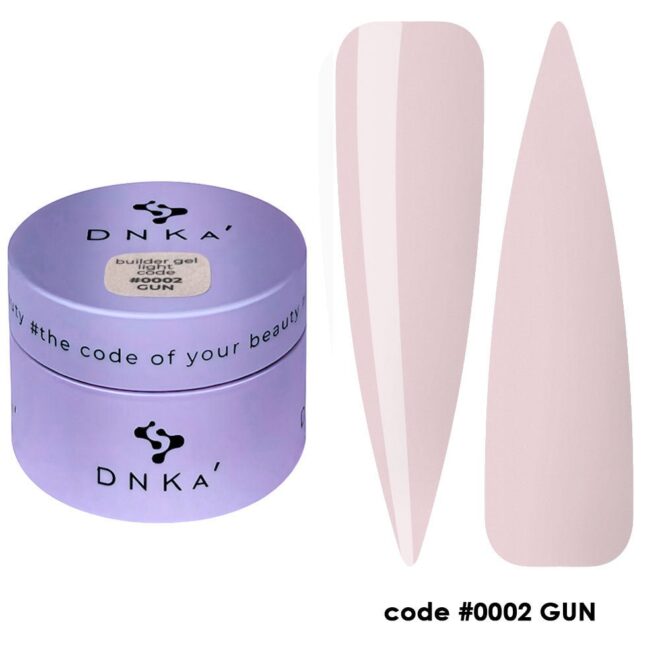 DNKa' Builder Gel Light #0002 Gun 30ml