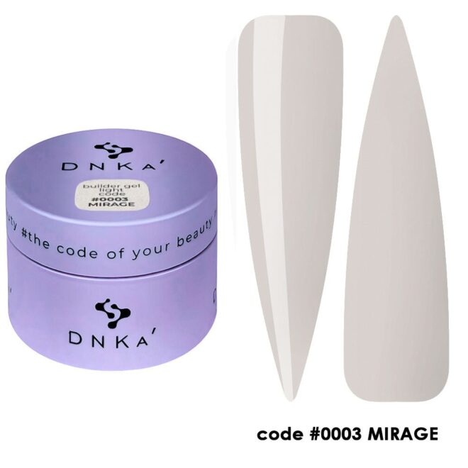 DNKa' Builder Gel Light #0003 Mirage 30ml