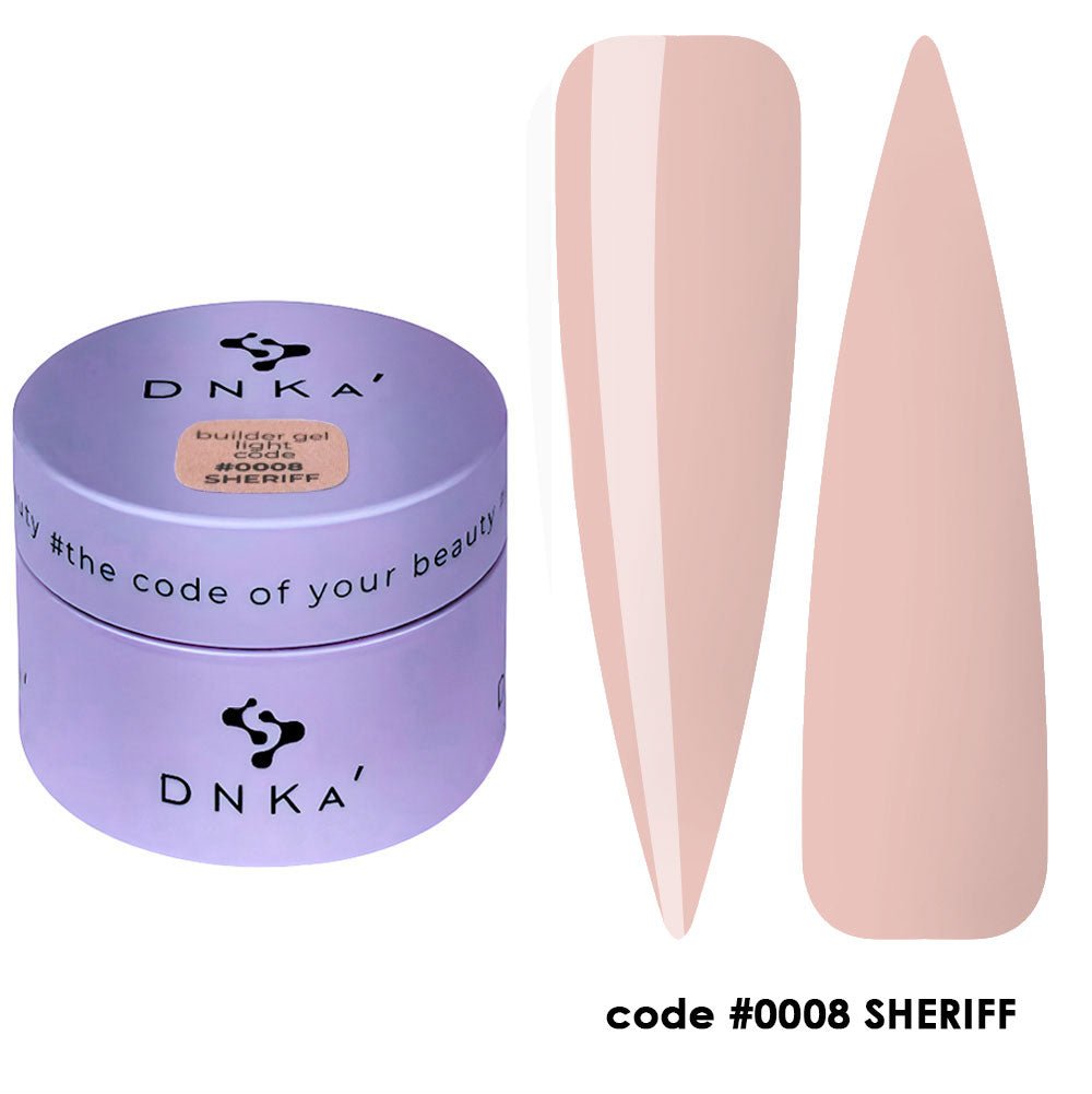 DNKa' Builder Gel Light #0008 Sheriff 30ml