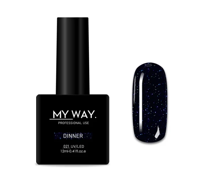 MY WAY Gelpolish 021 - DINNER 12ML.