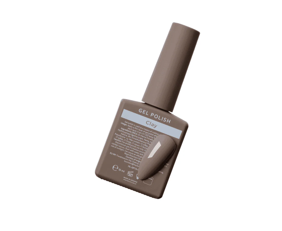 HeyLove Gellak CLAY, 15ml - Afbeelding 2