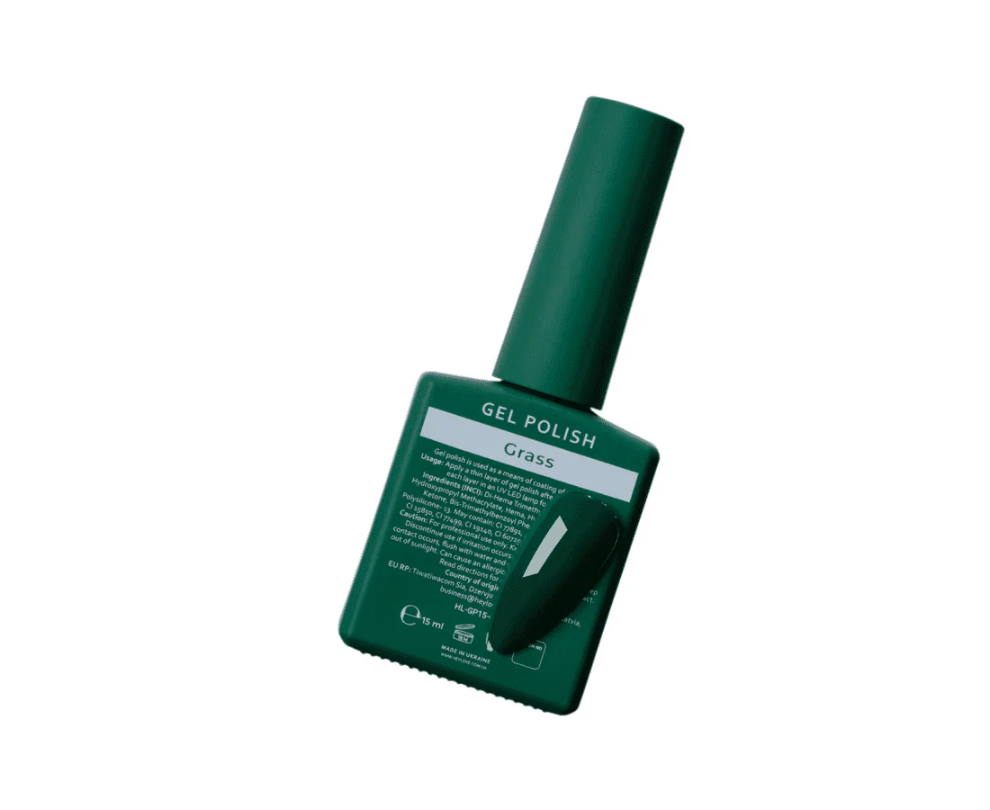 HEYLOVE Gellak GRASS, 15ml - Afbeelding 2