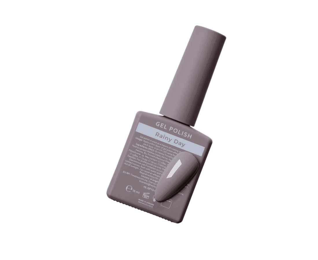 HeyLove Gellak RAINY DAY, 15ml - Afbeelding 2