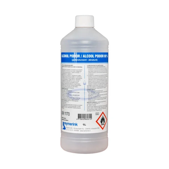 Alcohol Podior 80% 1 liter desinfectiemiddel