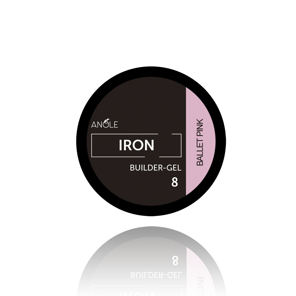 Anole Iron buildergel 08 Ballet Pink
